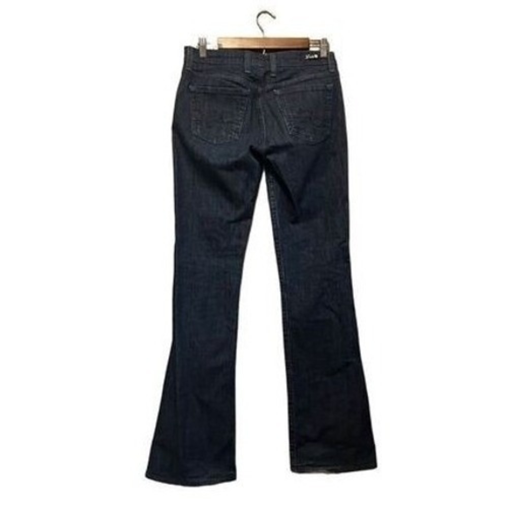 Lucky Brand Jeans Womens Bootcut Dark Wash Denim Size 4 Long Inseam - Picture 5 of 5